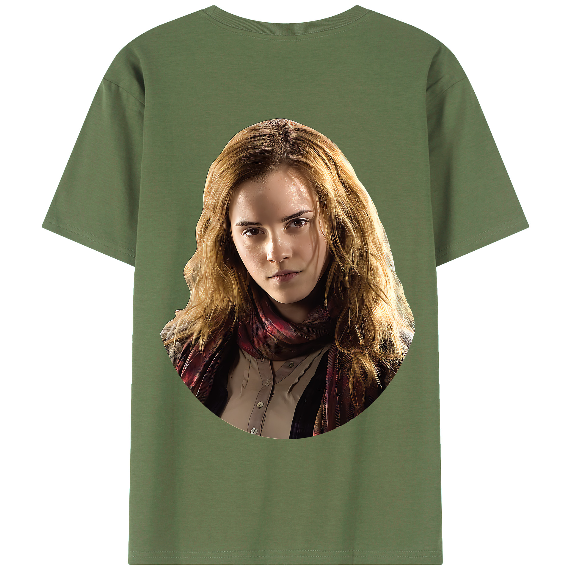 （画像用） Harry Potter ハリー・ポッターシリーズ 綿100％ メンズ半袖Tシャツ（バックプリント） 通気性